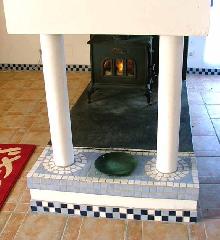 Fireplace in the 2nd floor