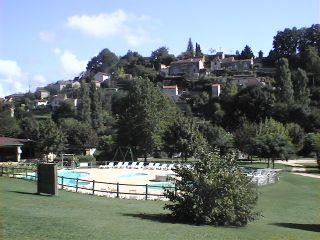 view of village from campsite